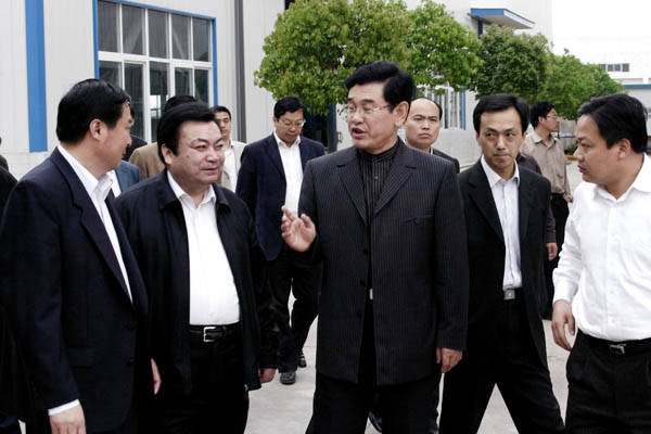 安徽省常务副省长任海深来我公司参观视察 安徽省常务副省长任海深来我公司参观视察